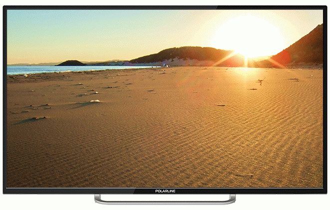 Телевизор 40 Polarline 40PL51TC, FullHD, 1920x1080, DVB-T /T2 /C, HDMIx3, USBx2, черный (40PL51TC)