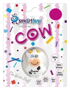 Флешка 32Gb USB 2.0 SmartBuy Wild series COW, разноцветный (SB32GBCow)