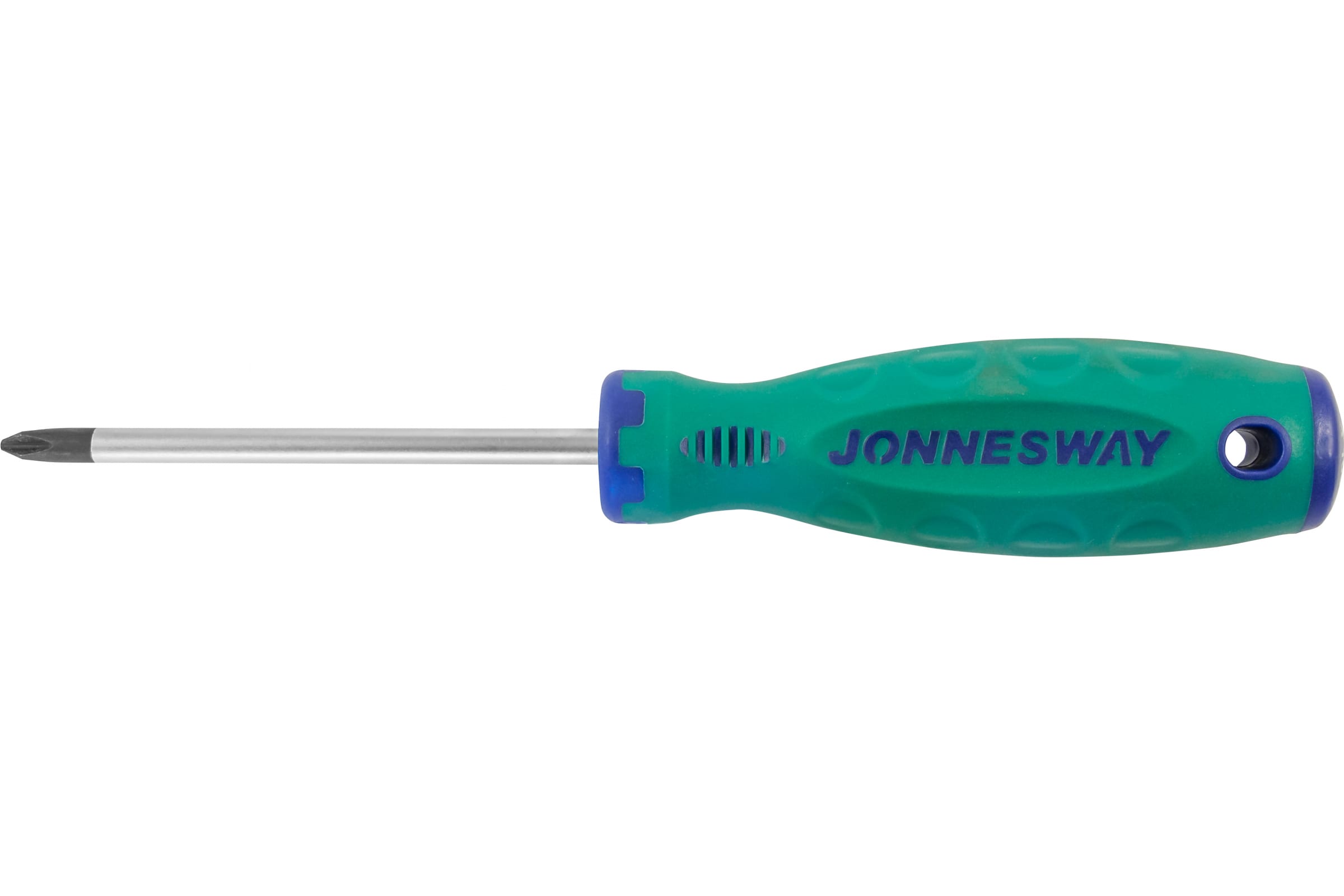 Отвертка PH 2x100мм, CrV, магнитный наконечник, Jonnesway ANTI-SLIP GRIP D71P2100 (49951)