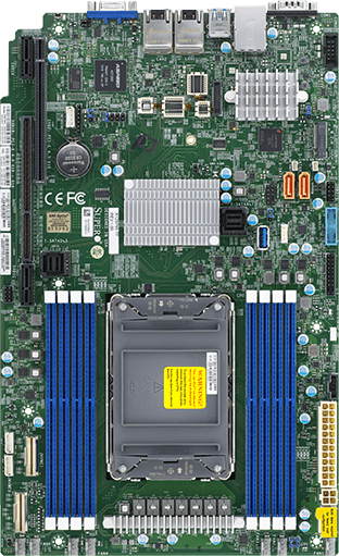 Socket 4189 Материнская плата Supermicro X12SPW-TF, 1xSocket4189, iC621A, 8xDDR4, PCI-Ex16, 1xM.2-PCI-E/SATA, 10SATA3 RAID 0/1/5/10, 2x10GLAN, IPMI, 4xUSB 2.0, VGA, Proprietary, Retail (MBD-X12SPW-TF-O)