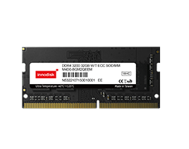 Для ноутбука (SO-DIMM) Память DDR4 SODIMM 32Gb, 3200MHz, 1.2 В, InnoDisk, Ultra Temperature Industrial Memory (M4D0-BGM2QEEM)