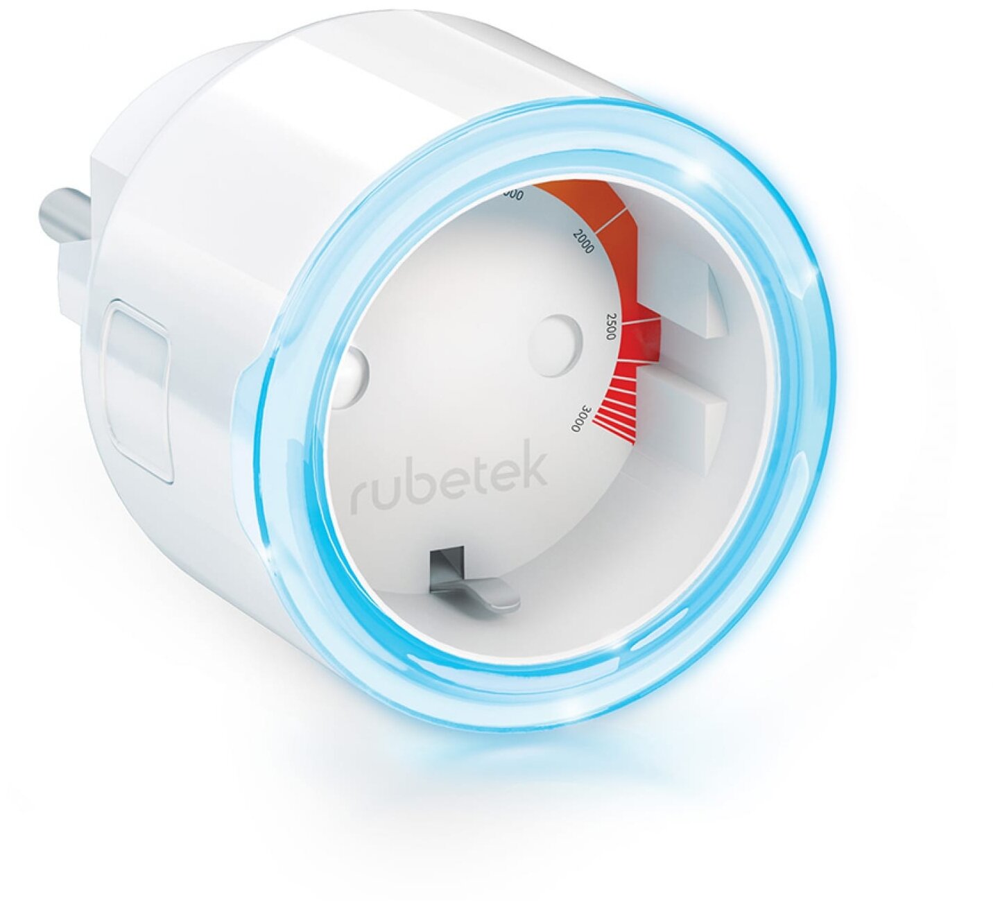   E2E4 Умная розетка Rubetek RE-3305, 3000Вт, 11A, WiFi, белый (RE-3305)