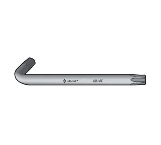  Ключ гаечный имбусовый (TORX), CrMo, ЗУБР ЭКСПЕРТ T40 (27452-40)