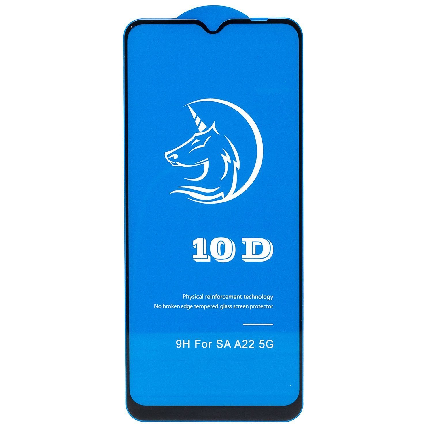 Защитное стекло Activ Clean Line для экрана смартфона Samsung SM-A226 Galaxy A22s 5G, Full screen, черная рамка, 2.5D (204954)