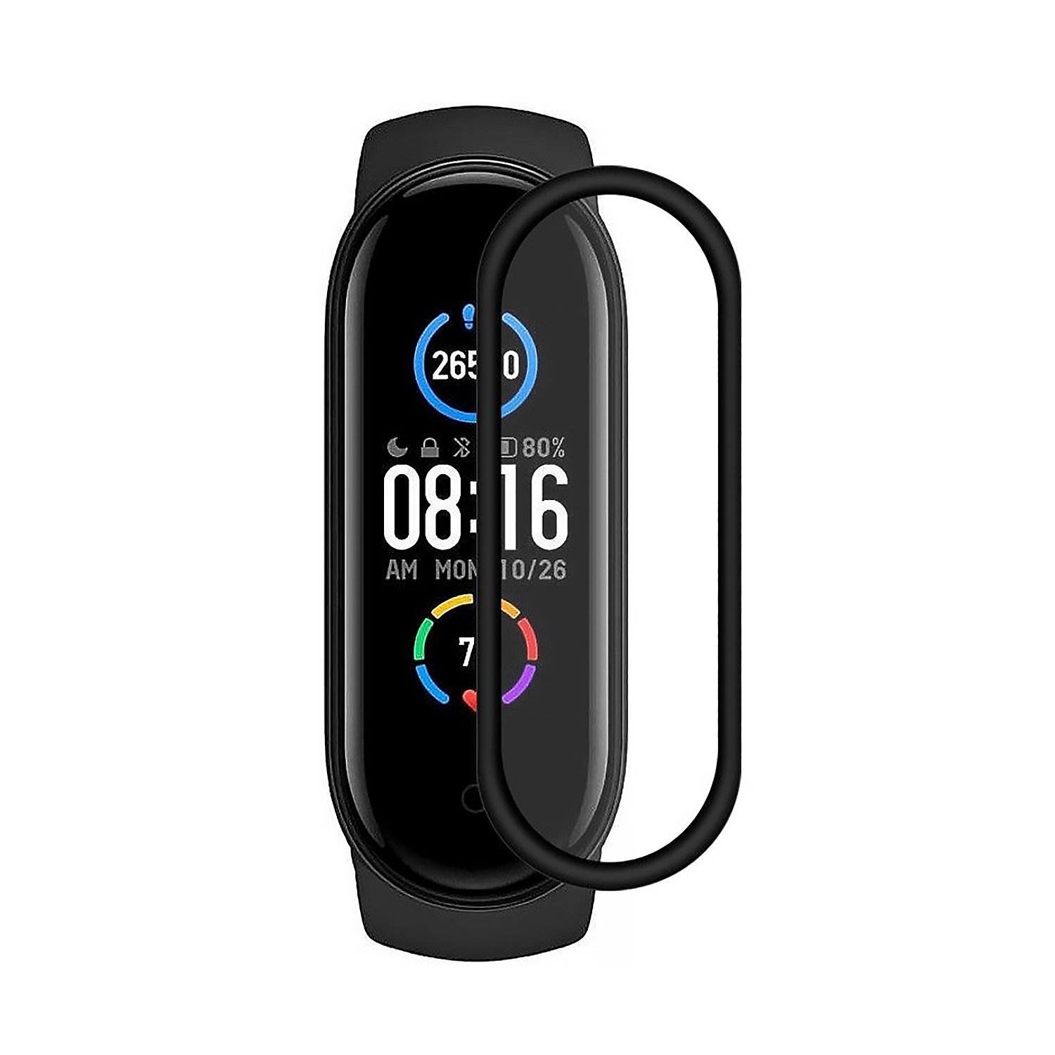 Защитная пленка Polymer nano для Xiaomi Mi Band 6, полимерная, матовая, прозрачная (132776)