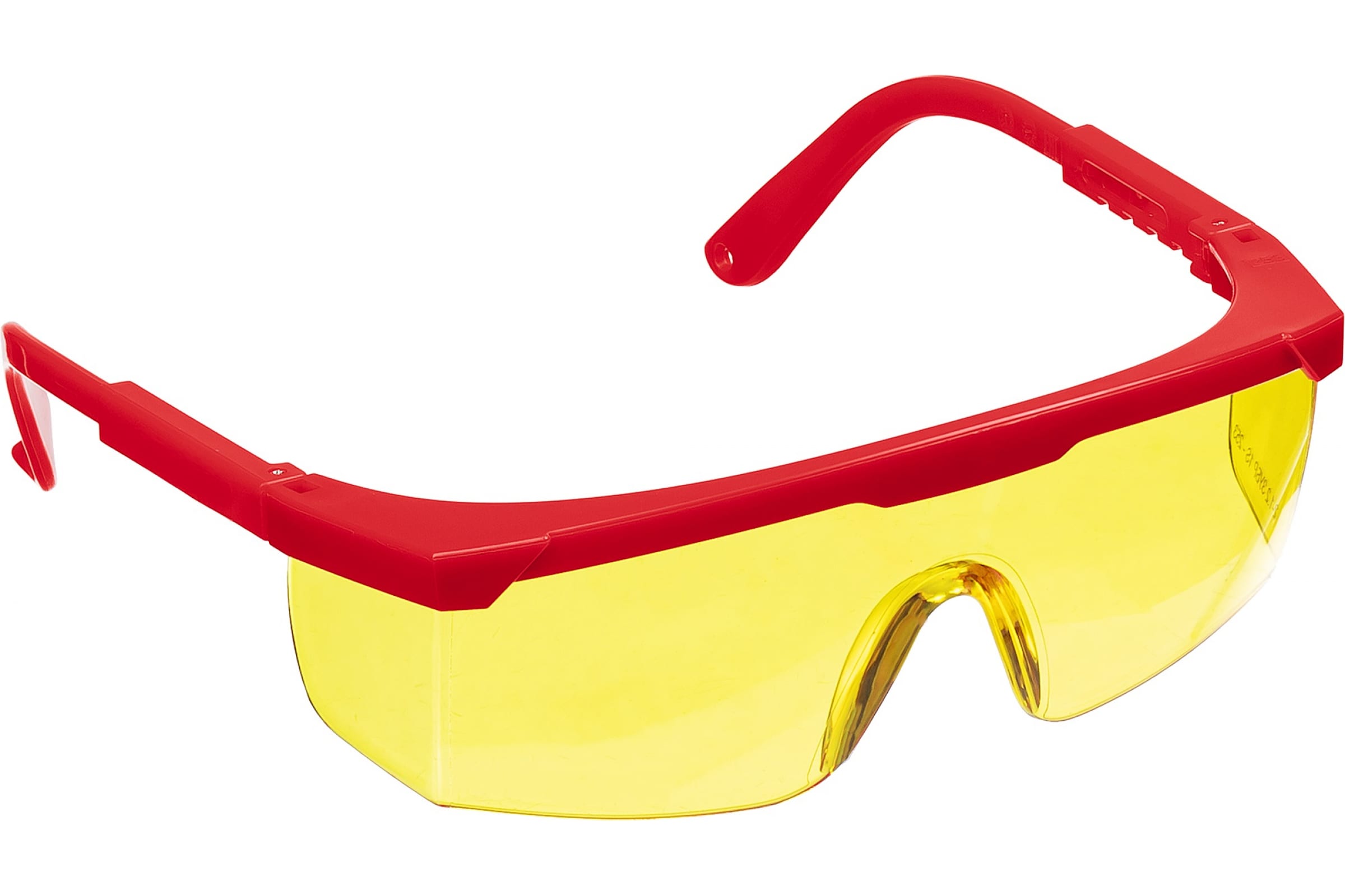 Защитные очки Очки защитные ЗУБР СПЕКТР 5, открытые, красный/желтый (110329)