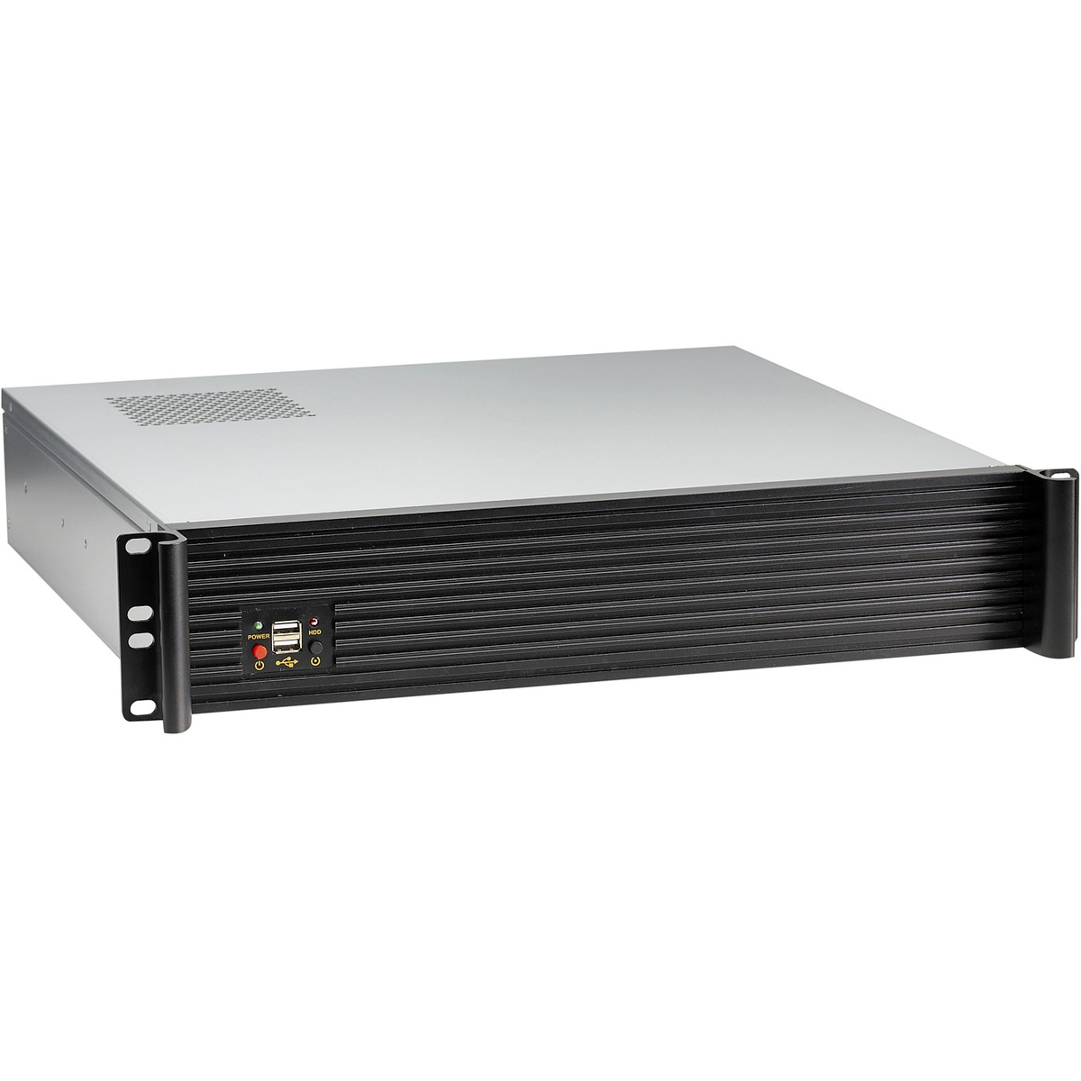 Корпус Exegate Pro 2U420-06/ServerPRO 700ADS, ATX, 2U RM, 1x700 Вт, черный/серебристый (EX279615RUS)