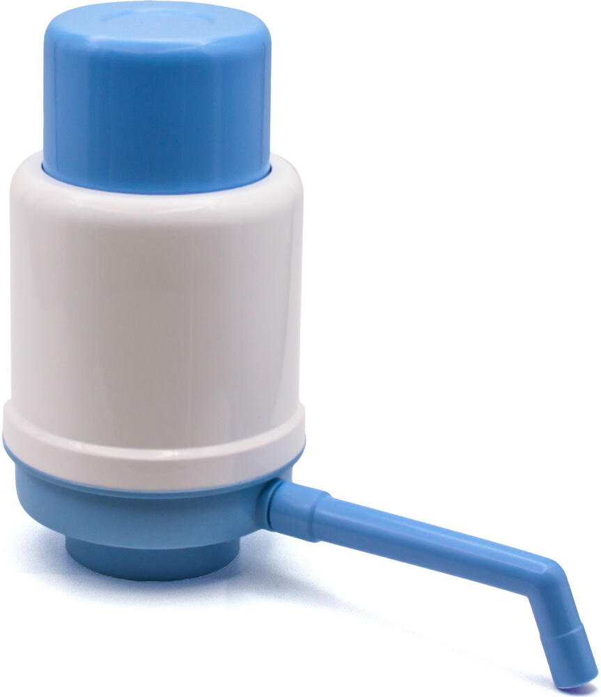 Помпа для воды на бутыль Aqua Work Дельфин Квик, без нагрева / без охлаждения, белый/голубой (24546)