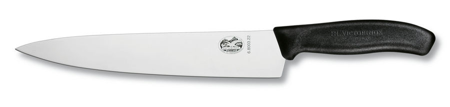 Ножи кухонные  E2E4 Нож кухонный разделочный Victorinox Swiss Classic, лезвие 22 см (6.8003.22G)