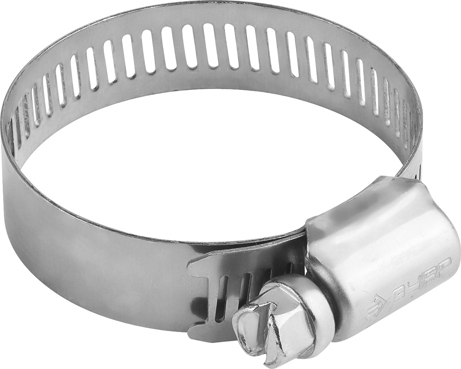 Хомут, нерж. сталь ЗУБР, 1.27 см, 100 шт., просечная лента, ширина 12.7 мм, диаметр 16-32 мм, 100 шт. (коробка), сталь (37815-016-32-100)