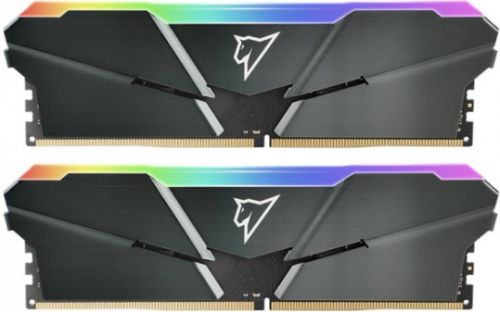 Комплект памяти DDR4 DIMM 16Gb (2x8Gb), 3200MHz, CL16, 1.35 В, Netac, Netac Shadow RGB (NTSRD4P32DP-16E)