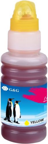 Чернила G&G GG-GI-41Y, 70 мл, желтый, совместимые для Canon PIXMA G1420/G2420/G2460/G3420/G3460 (GG-GI-41Y)