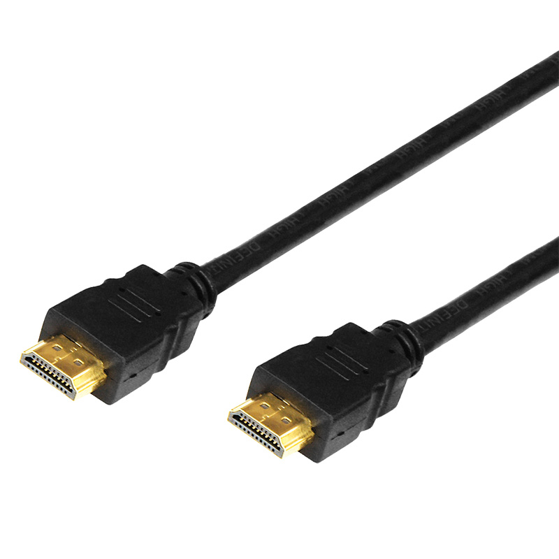 Кабель HDMI(19M)-HDMI(19M) v1.4 4K, ферритовый фильтр, 1м, черный REXANT (17-6202)