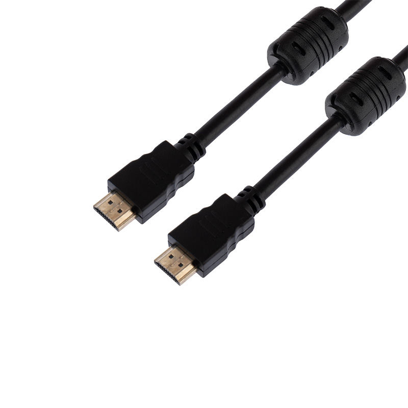 Кабель HDMI(19M)-HDMI(19M) v1.4 4K, ферритовый фильтр, 3 м, черный REXANT (17-6205)