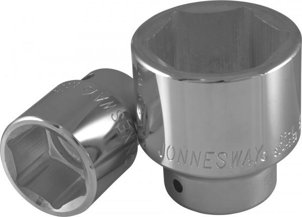 Головка торцевая Jonnesway, шестигранная, 55мм, 3/4″, высота 76мм (S04H6155)