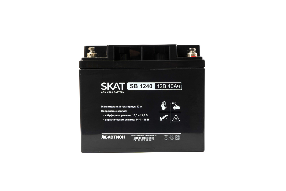 Аккумуляторная батарея для ИБП Бастион Skat SB 1240, 12V, 40Ah (2538)