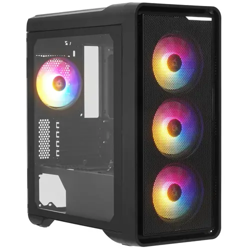 Корпус Zalman M3 PLUS RGB, mATX, Mini-Tower, USB 3.0, черный, без БП