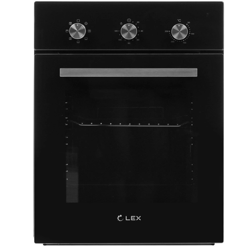 Духовой шкаф электрический LEX EDM 4570 BL, черный/серебристый (CHAO000300)