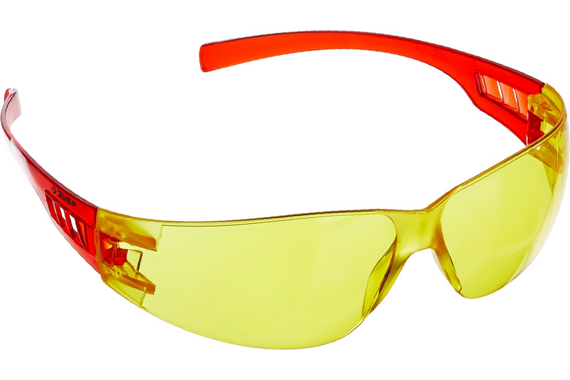Защитные очки  E2E4 Очки защитные ЗУБР Мастер 110326, открытые, красный/желтый (110326_z01)