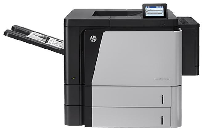 Принтер лазерный HP LaserJet Enterprise M806dn, A3, ч/б, 56стр/мин (A4 ч/б), 1200x1200dpi, дуплекс, сетевой, USB (CZ244A)