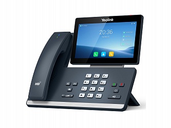 VoIP телефоны VoIP-телефон Yealink SIP-T58W Pro, 16 SIP-аккаунтов, цветной дисплей, PoE, черный/серебристый, без CAM50 и БП (SIP-T58W Pro)