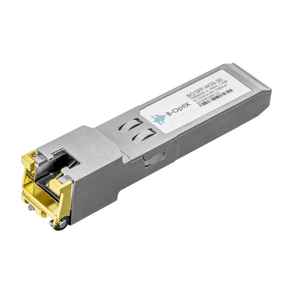 Модуль SFP B-OptiX BO-SFP-T, 100 м, RJ-45, 1 Гбит/с (BO-SFP-T)