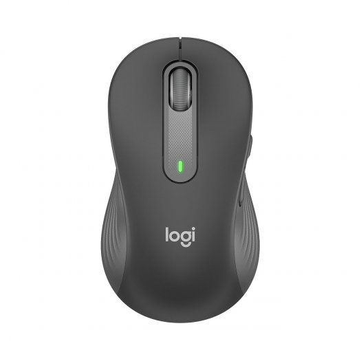 Мышь беспроводная Logitech Signature M650 L Left, 4000dpi, Bluetooth / USB, графит (910-006239)