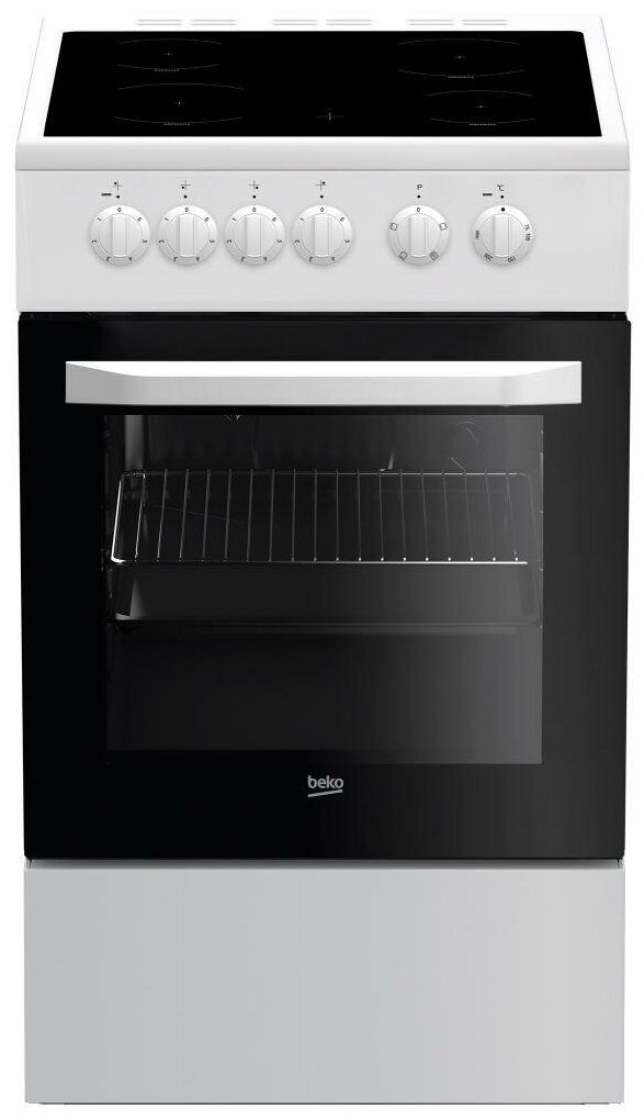 Плита электрическая Beko FFSS 57000 W, белый (7786986782)