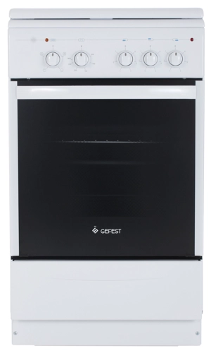 Кухонные плиты Плита электрическая Gefest 5140, белый/черный (13107000)