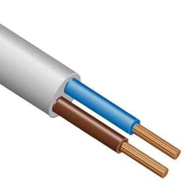  Провод медный ПВС 2x1.5 мм² бухта 100 м круглый ЭЛЕКТРОКАБЕЛЬ НН (4656756600344)