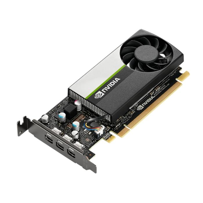 Видеокарта PNY NVIDIA T400, 4Gb GDDR6, 64 бит, PCI-E, 3miniDP, Bulk (VCNT400-4GB-SB)