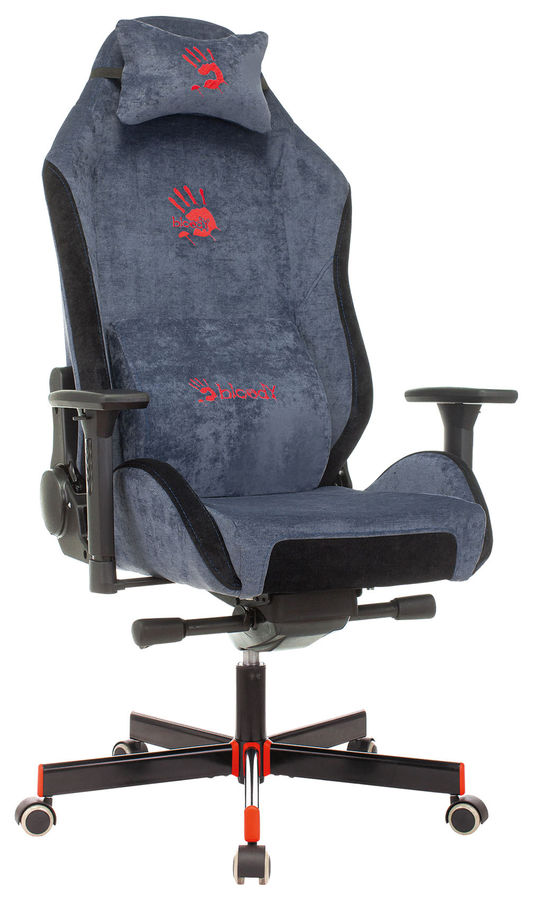Игровые кресла Кресло игровое A4TECH Bloody GC-470, синий (BLOODY GC-470)