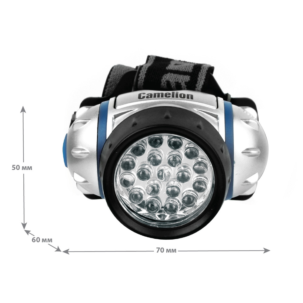 Фонарь налобный Camelion LED5313-19F4 (7537) 48 лм 4 режима