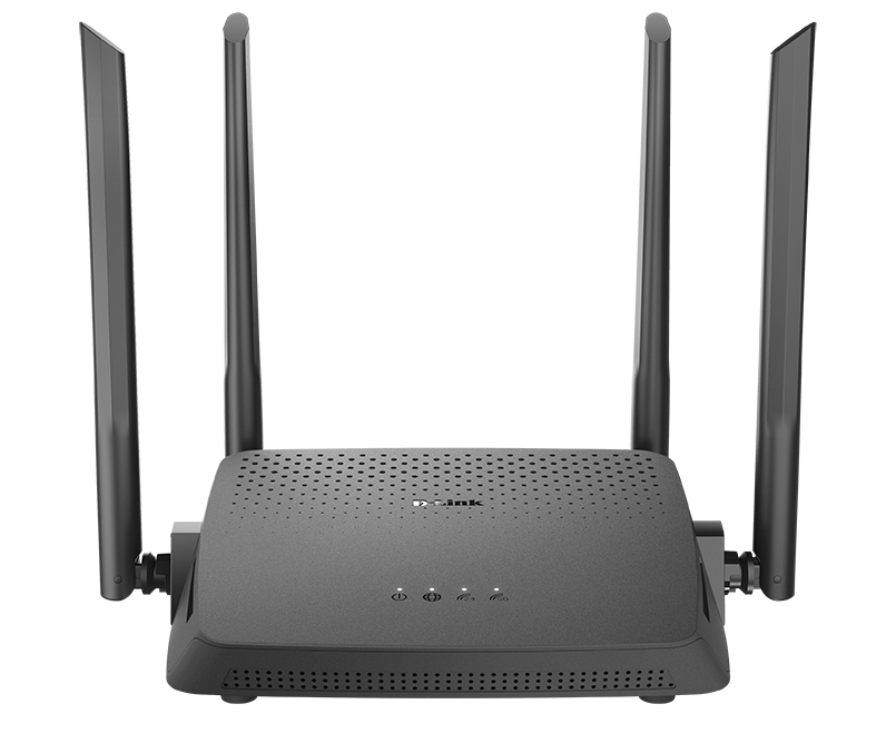 Wi-Fi роутер D-Link DIR-825, 802.11a/b/g/n/ac, 2.4 / 5 ГГц, до 1.17 Гбит/с, LAN 4x1 Гбит/с, WAN 1x1 Гбит/с, внешних антенн: 4x5 дБи, 1xUSB 2.0, LTE (DIR-825/RU/R5)