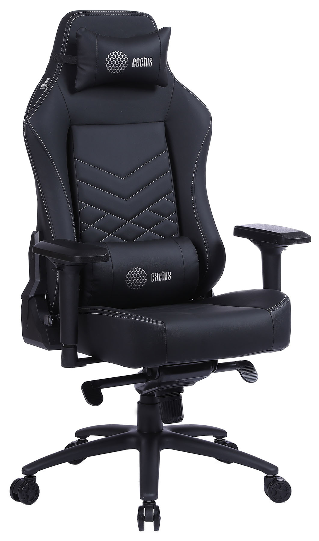 Игровые кресла  E2E4 Кресло игровое Cactus CS-CHR-0112BL, черный (1660796)