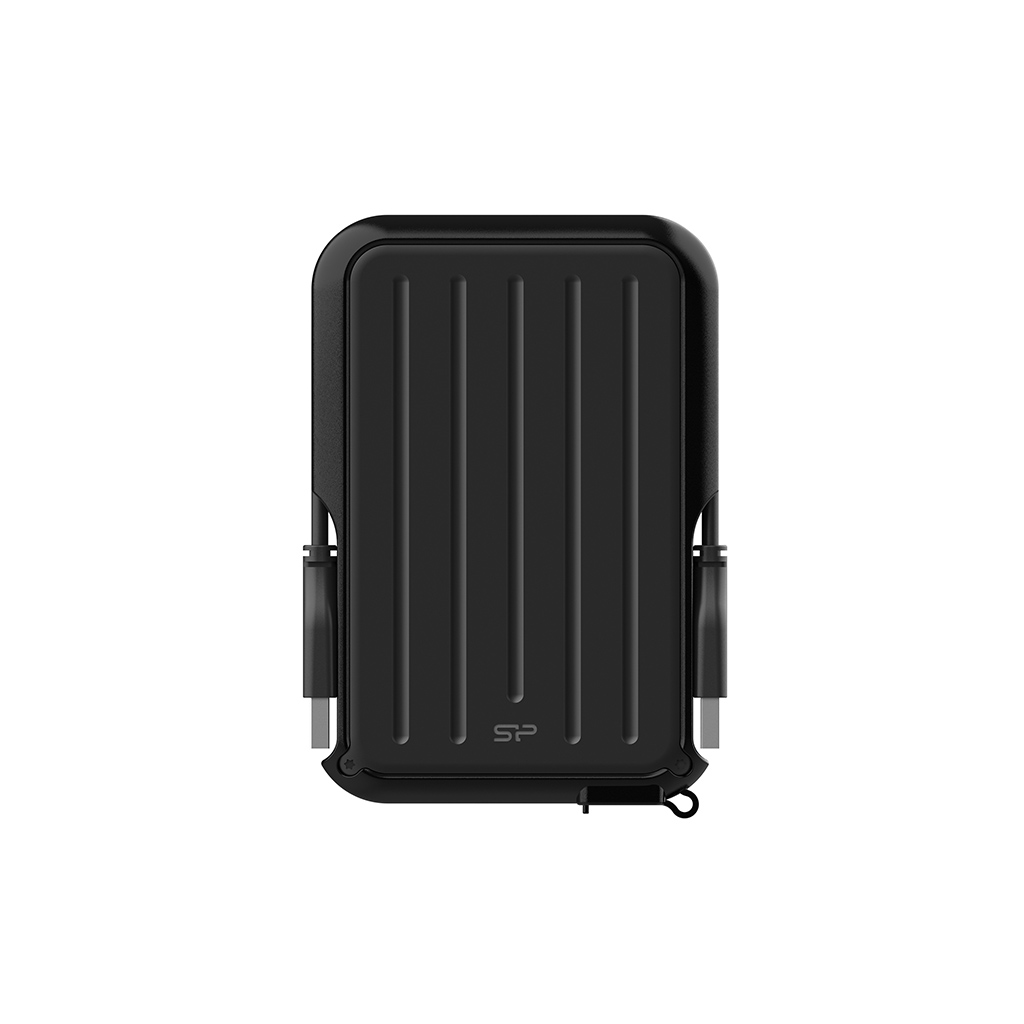 Внешний жесткий диск (HDD) Silicon Power 2Tb Armor A66, 2.5, USB 3.2, черный (SP020TBPHD66SS3K)
