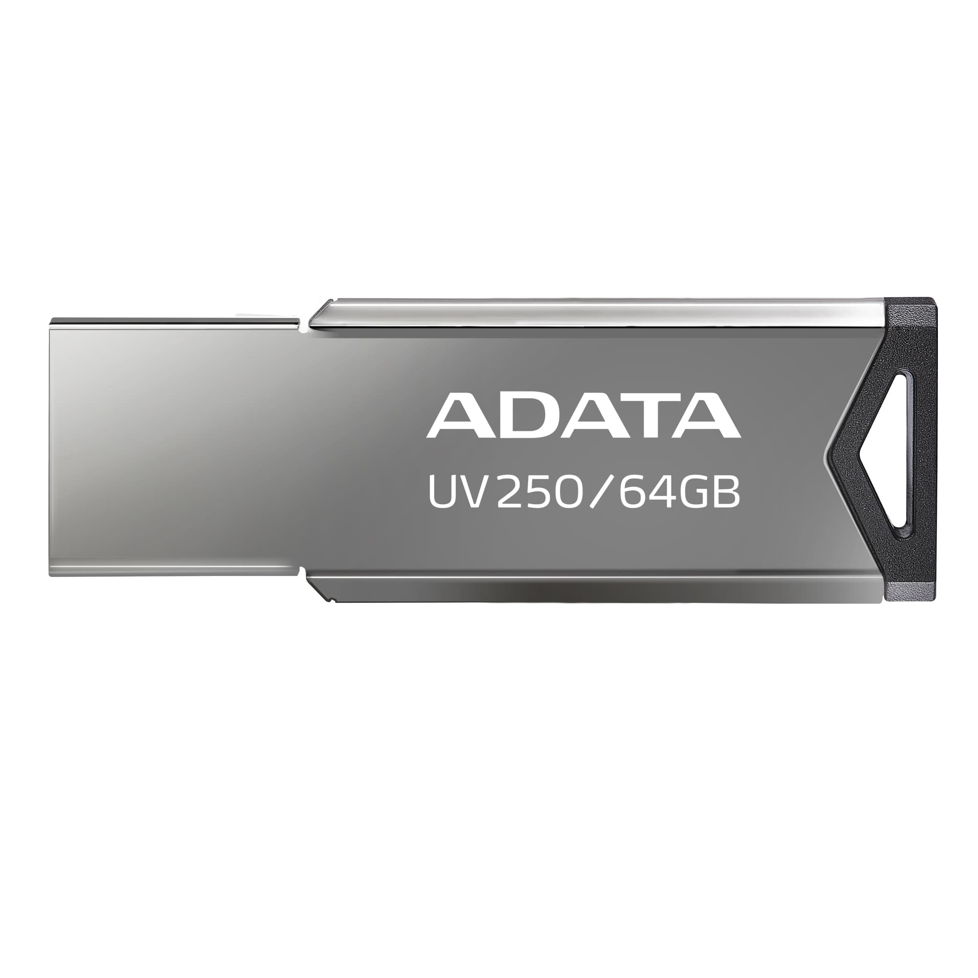 Флешка 64Gb USB 2.0 ADATA UV250, серебристый (AUV250-64G-RBK)