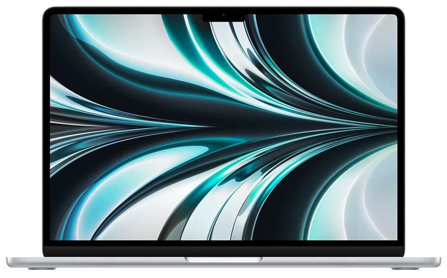 Ноутбук Apple MacBook Air 13.6 IPS 2560x1664, Apple M2, 8Gb RAM, 256Gb SSD, MacOS, серебристый (MLXY3LL/A) Английская клавиатура!