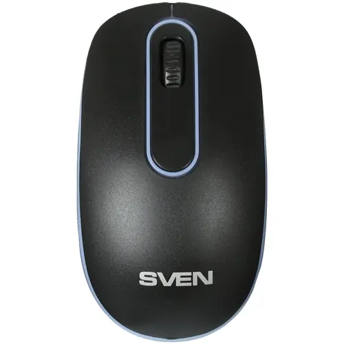 Мышь проводная Sven RX-90, 1000dpi, оптическая светодиодная, USB, черный (SV-020644)