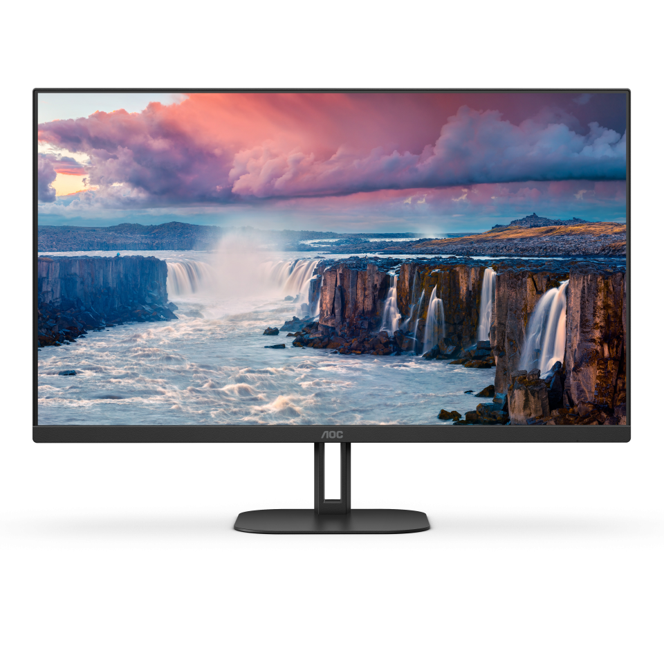 Монитор 27 AOC 27V5CE IPS, 1920x1080 (16:9), 300кд/м2, 1мс, 178°/178°, FreeSync, HDMI, USB Type-C, USB-Hub, черный (27V5CE)