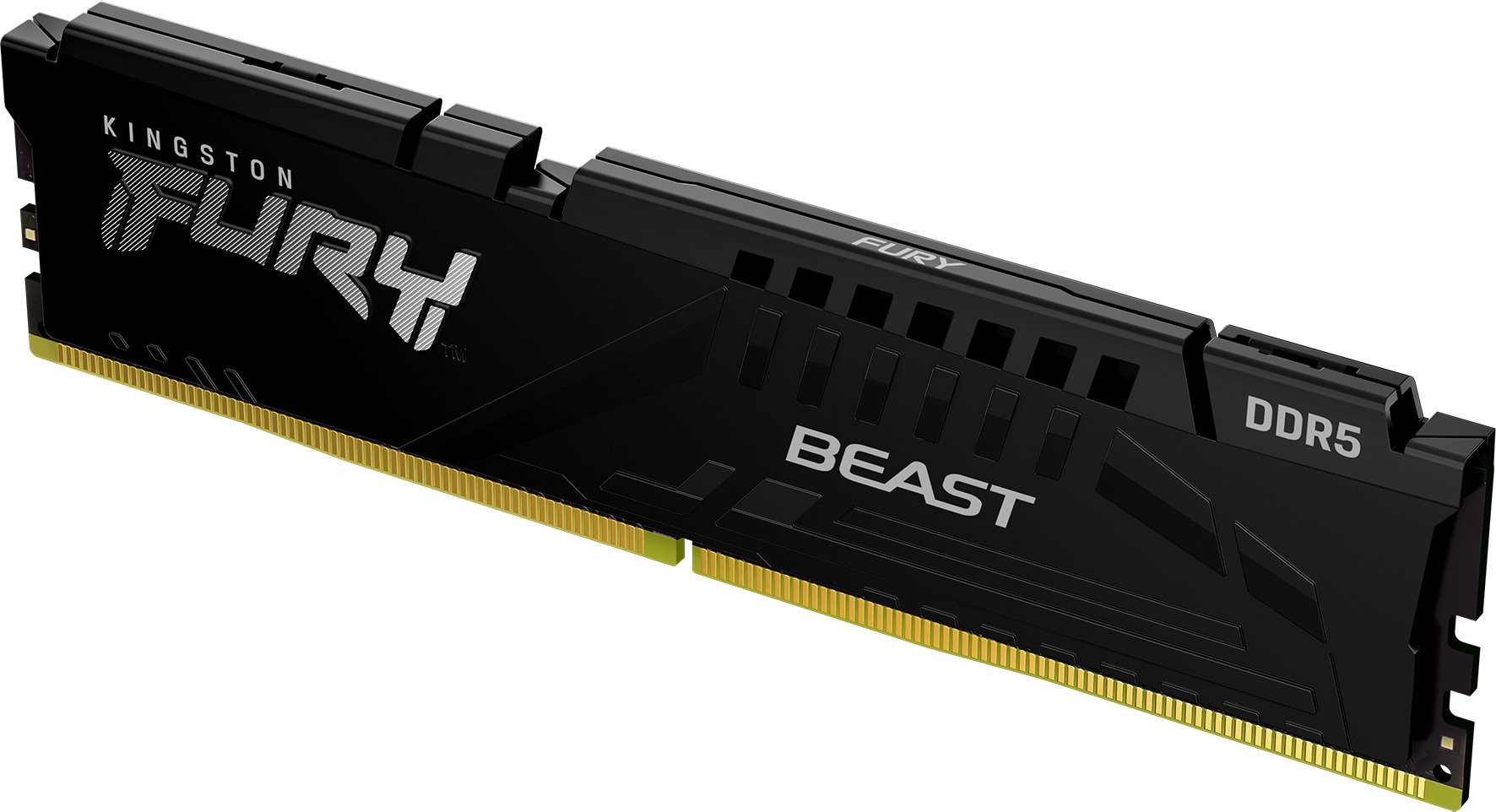 Память DDR5 DIMM 32Gb, 5200MHz, CL40, 1.1 В, Kingston, FURY Beast Black (KF552C40BB-32)