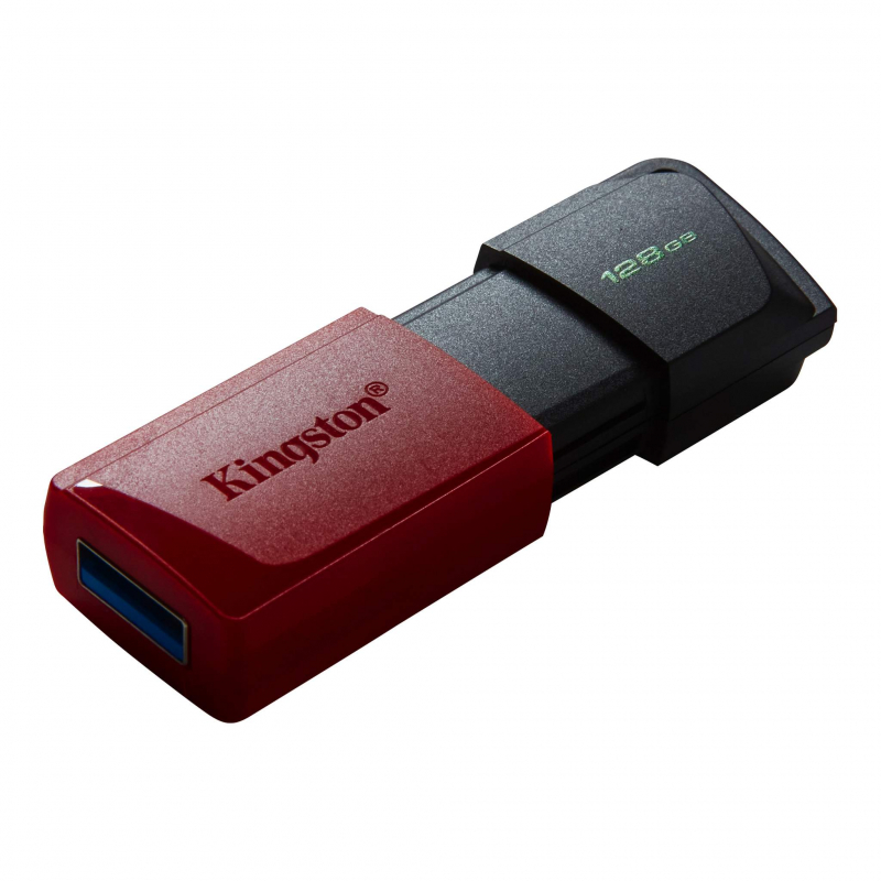 Флеш-накопители USB 3.2  E2E4 Флешка 128Gb USB 3.2 Gen 1 Kingston DataTraveler Exodia DTXM/128GB, черный/красный (DTXM/128GB)