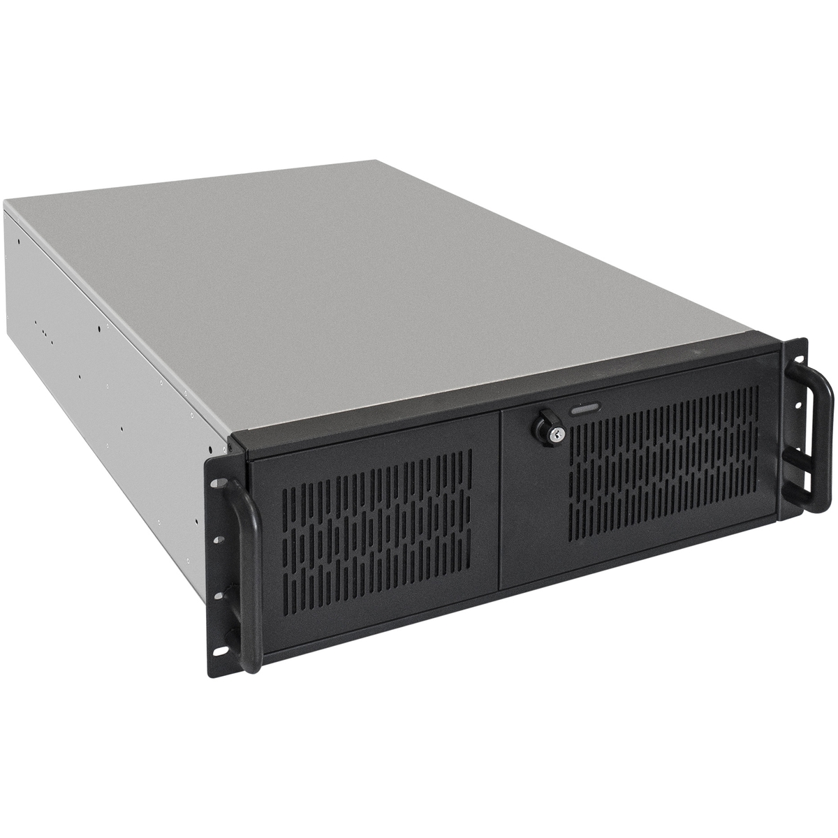 Корпус Exegate Pro 4U650-010/4U4139L/700RADS, E-ATX, 4U RM, 1x700 Вт, черный/серебристый (EX293258RUS)