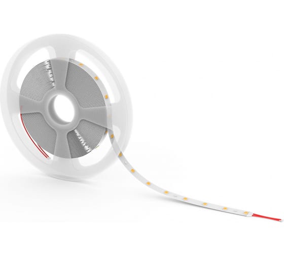 Лента светодиодная Basic, 2 м, SMD 2835, 60 шт./4.8 Вт на метр, 12V, 3000K, теплый белый, IP20 Gauss (BT003)