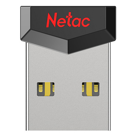 Флешка 16Gb USB 2.0 Netac UM2, черный (NT03UM2N-016G-20BK)