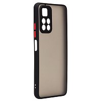 Чехол-накладка Activ PC041 для смартфона Redmi Xiaomi Poco M4 Pro 5G/Redmi Note 11 5G, пластик/силикон, черный (203518)