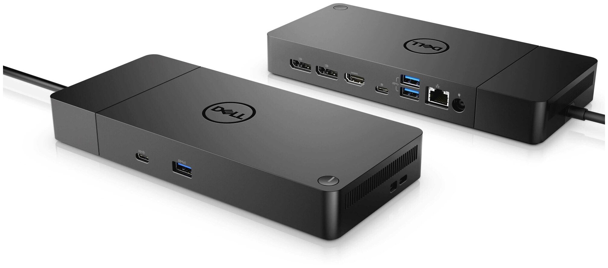   E2E4 Док-станция Dell WD19S, 2xDisplayPort, HDMI, USB 3.2 Type-C, 3xUSB 3.2, RJ-45, 180W, черный (WD19-4908)