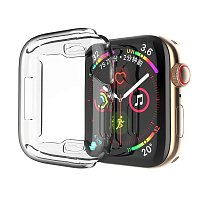 Чехол для часов TPU для Apple Watch 41 mm, -, прозрачный (205366)
