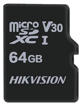 Карта памяти 64Gb microSDXC Hikvision C1 Class 10 UHS-I U1 + адаптер (HS-TF-C1(STD)/64G/ADAPTER)