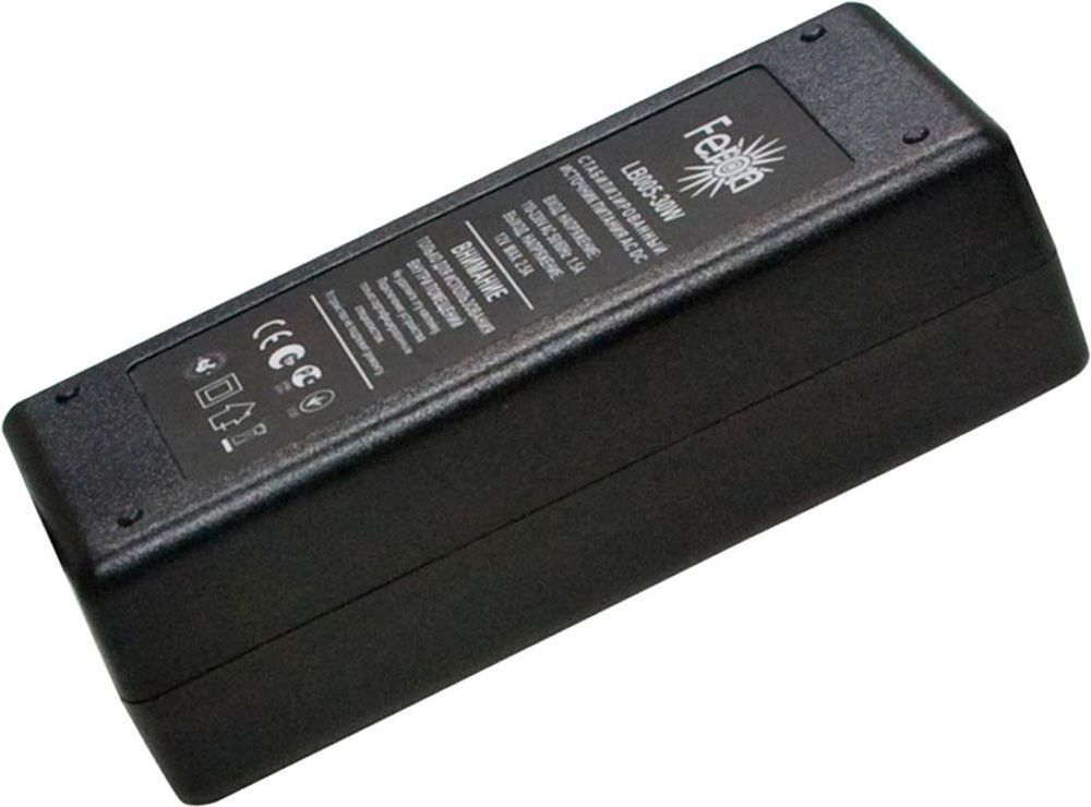 Драйвер Feron LB005 30 Вт LED, светодиодный, черный (21489)